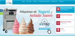 Desktop Screenshot of icetromexico.com